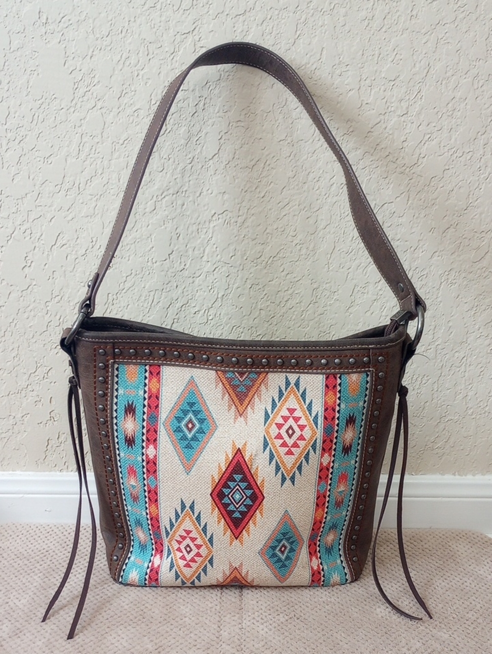Montana West Southwestern Aztec Shoulder Bag